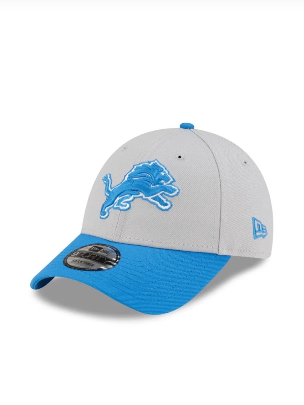 Detroit Lions The League Gray 9FORTY Adjustable Cap